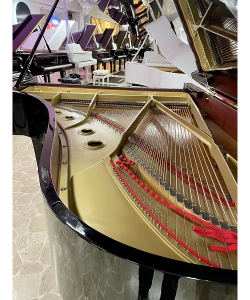 half-tailed piano C7 black