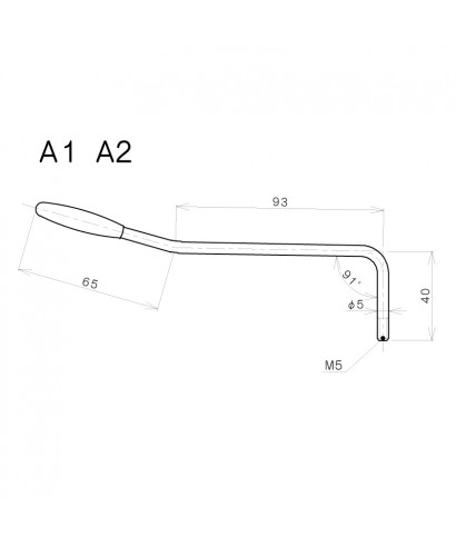 LEVA TREMOLO GOTOH A1 C