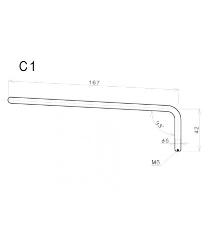 Tremolo lever GOTOH C1 C