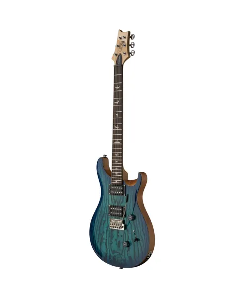 PRS SE Custom 24 Burled Ash Lake Blue - Chitarra Elettrica | Piazzo