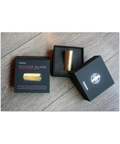 D'Addario Rich Robinson Brass Slide - Hot and full-bodied tone | Piazzo