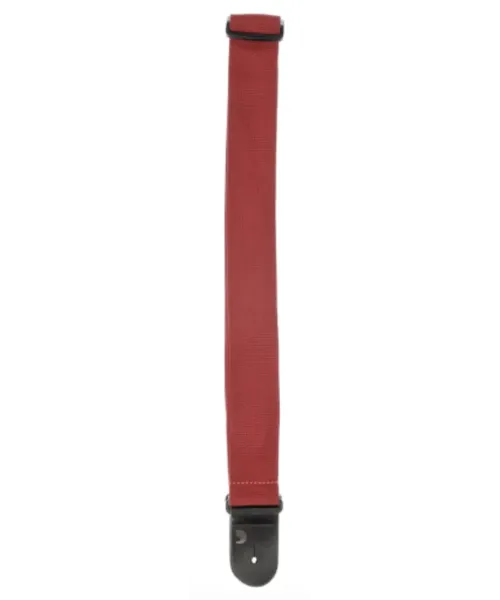 D'Addario PWS101 Polypro Guitar Strap Red - Tracolla Rossa | Piazzo