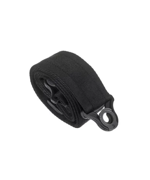 D'Addario 50BAL00 Auto Lock Strap Black - Tracolla Nera | Piazzo