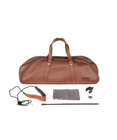 Flauto aulos 533-e basso in fa diteggiatura barocca