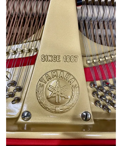 half-tailed piano Yamaha C3 black