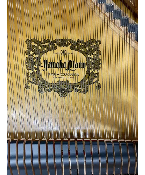 half-tailed piano Yamaha C3 black