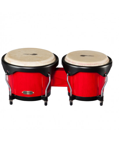 BONGOS SOUNDSATION SB01-RD  6"+7" ROSSO HW-BK