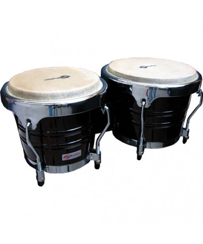 Bongos soundsation sb02-dw 7''+8'' dark wood hw-ch