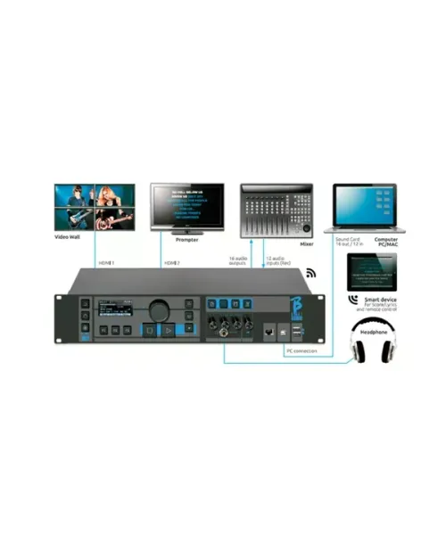 Meters-Live B.beat Pro 16 (128GB) - Audio / video multitrack player