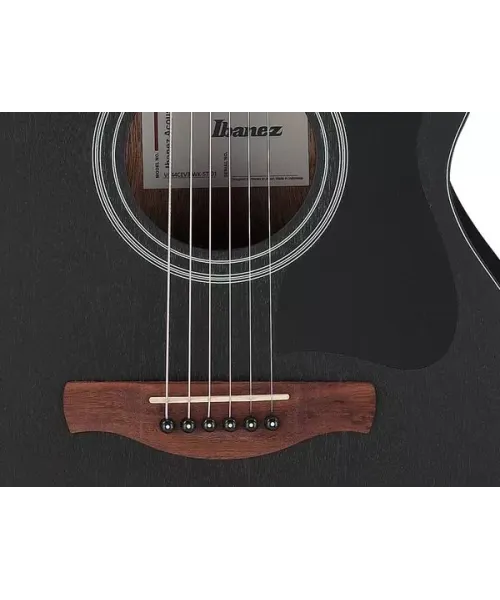 Ibanez VC44CE Weathered Black - Acoustic guitar | Piazzo