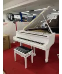 yamaha G2 white half-tail piano