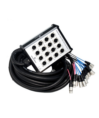 Soundsation SGBX20-1204-20 - Stagebox 20 Metri Professionale | Piazzo