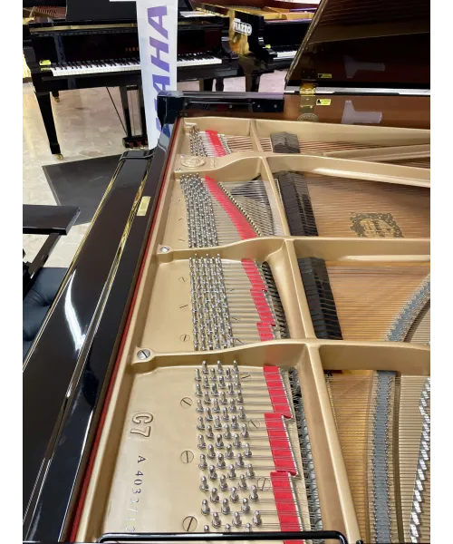 pianoforte a mezza coda yamaha c7 nero lucido