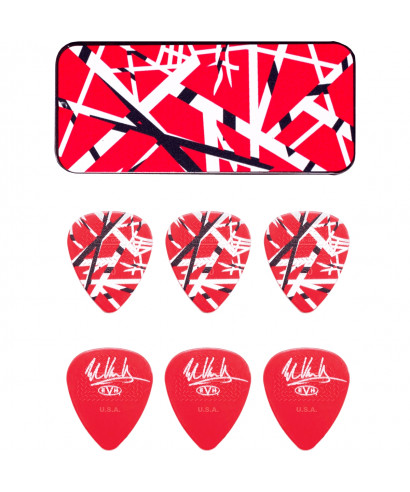 6 plettri metal box DUNLOP EVH Frankestein EVHPT02 0.60