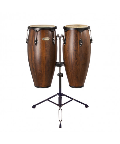 Couple congas SOUNDSATION Sco10m-MH 10 +11 "Mango Satin Natural HW-Bk