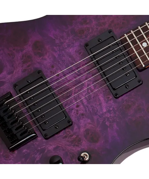 Schecter PT Standard Purple Burst Burl – Chitarra Elettrica