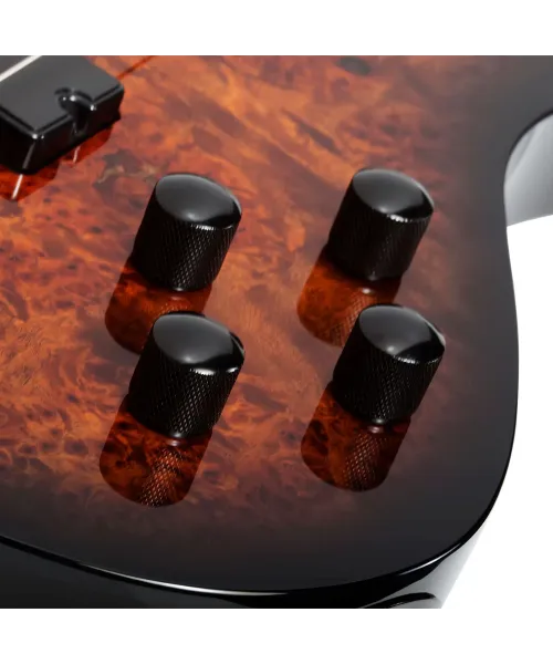 Schectter C-4 Standard Burl Tobacco - Electric Low Solid Body