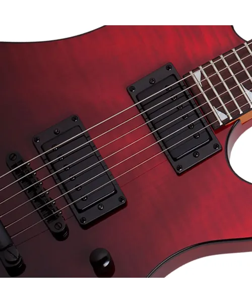 Schecter Avenger Standard Bloodburst – Chitarra Elettrica Solid Body