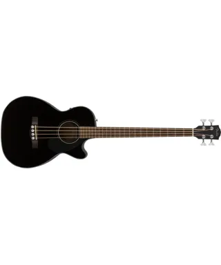 Fender CB-60Sce Bass Black WN - Electrified acoustic low