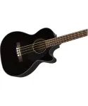 Fender CB-60Sce Bass Black WN - Electrified acoustic low