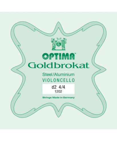CORDA RE OPTIMA GOLDBOKAT 1202 PER VIOLONCELLO 4/4