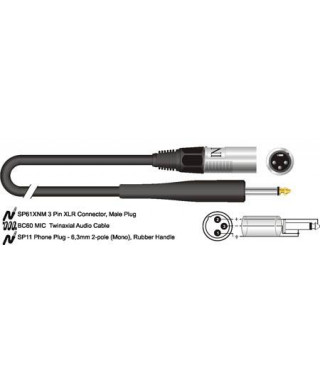 MC41BK microphone cable-150pd