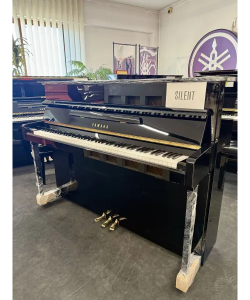 Yamaha vertical piano mod. U5as black glossy + silent