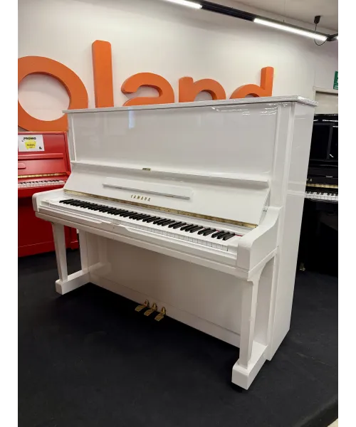Pianoforte verticale yamaha mod.u3h bianco lucido