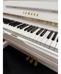 Yamaha vertical piano mod.u3h glossy white