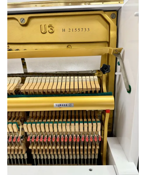 Pianoforte verticale yamaha mod.u3h bianco lucido