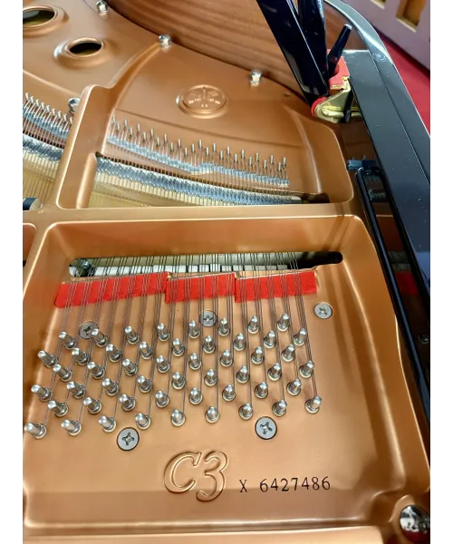 Half tail piano Yamaha mod. C3X glossy black