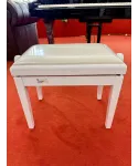 Panchina pianoforte bianco lucido