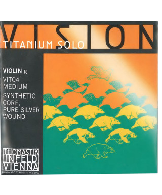 Rope THOMASTIK VIOLIN VISION TITANIUM ONLY VIT04 SOL 4/4