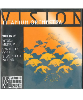 Rope THOMASTIK Violin Vision Titanium Orchestra Vit03o Re 4/4