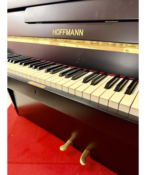 Hoffmann vertical piano black satin