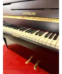 Pianoforte verticale hoffmann nero satinato