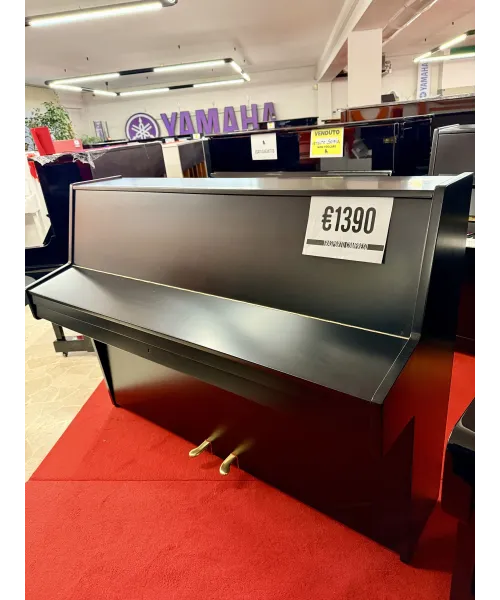 Hoffmann vertical piano black satin