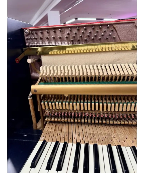 Pianoforte verticale hoffmann nero satinato