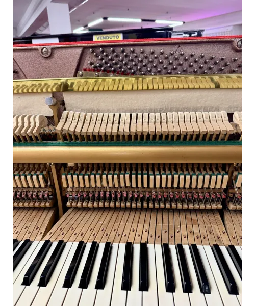Pianoforte verticale hoffmann nero satinato
