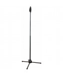 Straight microphone rod Soundsation One Hand-200-BK with One Hand and Tripod System
