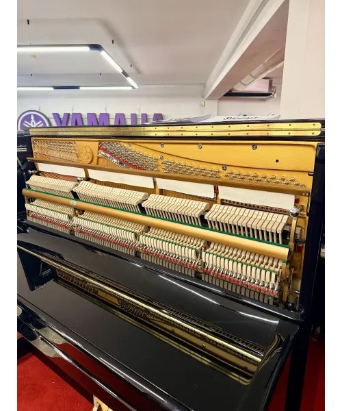 Piano Vertical Schulze Pollmann Mod.S132a Shiny Black + Kit Sil