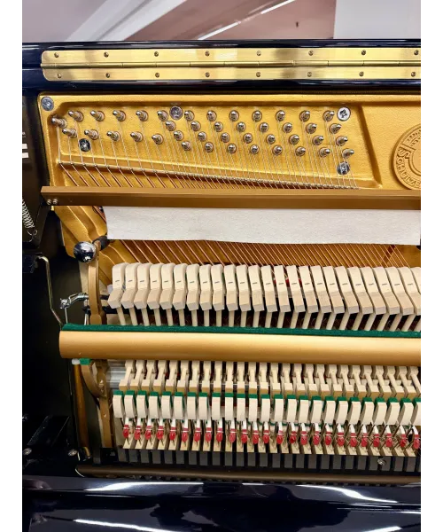 Piano Vertical Schulze Pollmann Mod.S132a Shiny Black + Kit Sil