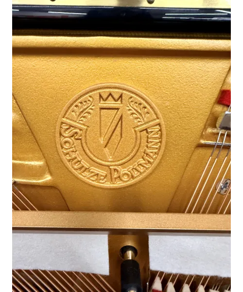 Piano Vertical Schulze Pollmann Mod.S132a Shiny Black + Kit Sil