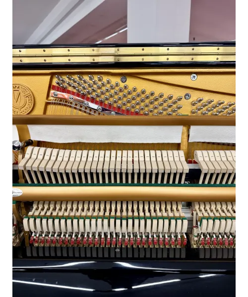 Pianoforte verticale schulze pollmann mod.s132a nero lucido + kit sil