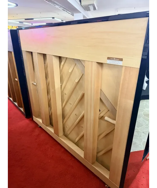 Pianoforte verticale schulze pollmann mod.s132a nero lucido + kit sil