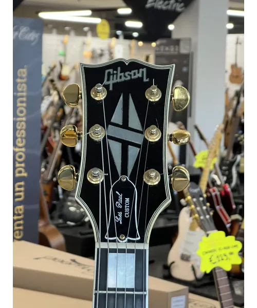 GIBSON Les Paul Custom EBONY MAT 9405691