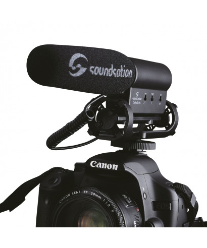 SOUNDSATION CamAudio PRO MICROFONO PER VIDEOCAMERA