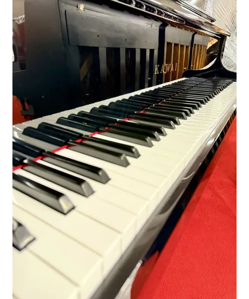 Pianoforte verticale kawai us50 conservatorio nero lucido
