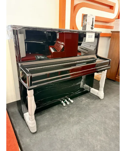 Vertical piano offberg mod. 122T Glossy Black + Silent