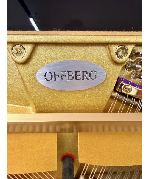 Pianoforte verticale offberg mod. 122t nero lucido + silent